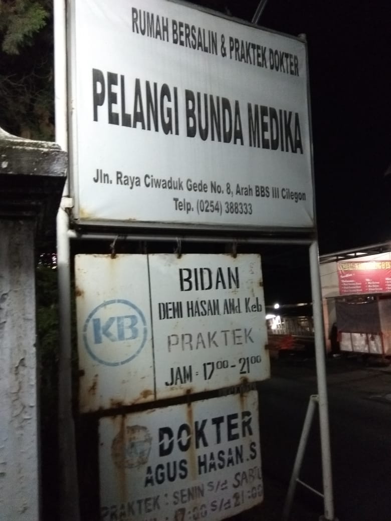 KLINIK PELANGI BUNDA MEDIKA BBS (SEPTEMBER 2018)